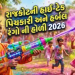 Holi 2026 rajkot new high tech pichkari herbal colors