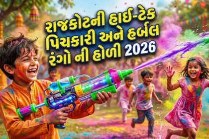 Holi 2026 rajkot new high tech pichkari herbal colors